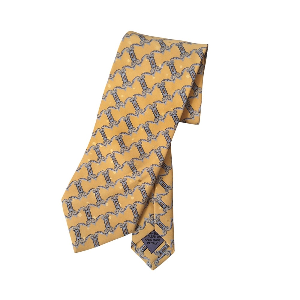 Brioni Made In Italy Men's Woven 100% Silk Neck Tie